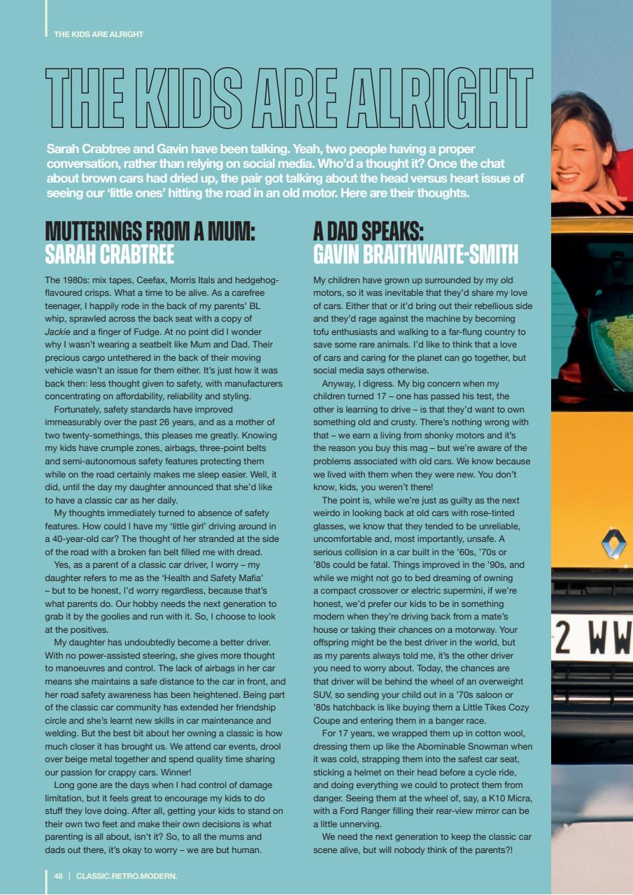 Classic Retro Modern Magazine Preview Pages