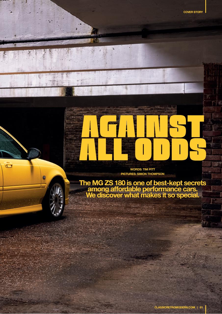 Classic Retro Modern Magazine Preview Pages