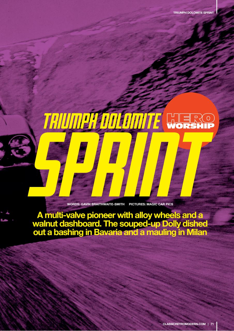 Classic Retro Modern Magazine Preview Pages