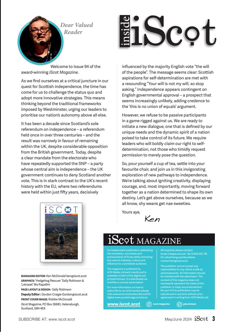 iScot Magazine Preview Pages