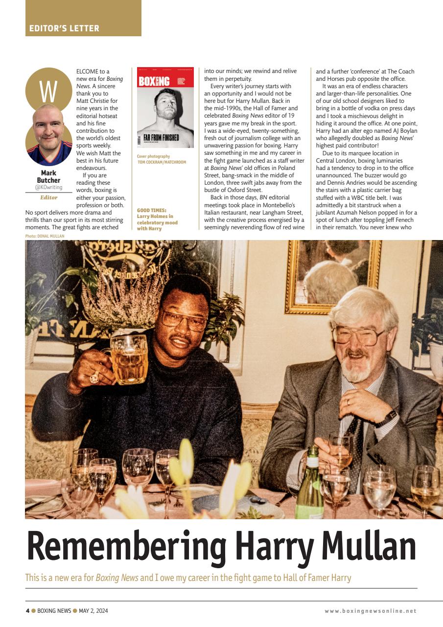 Boxing News Preview Pages