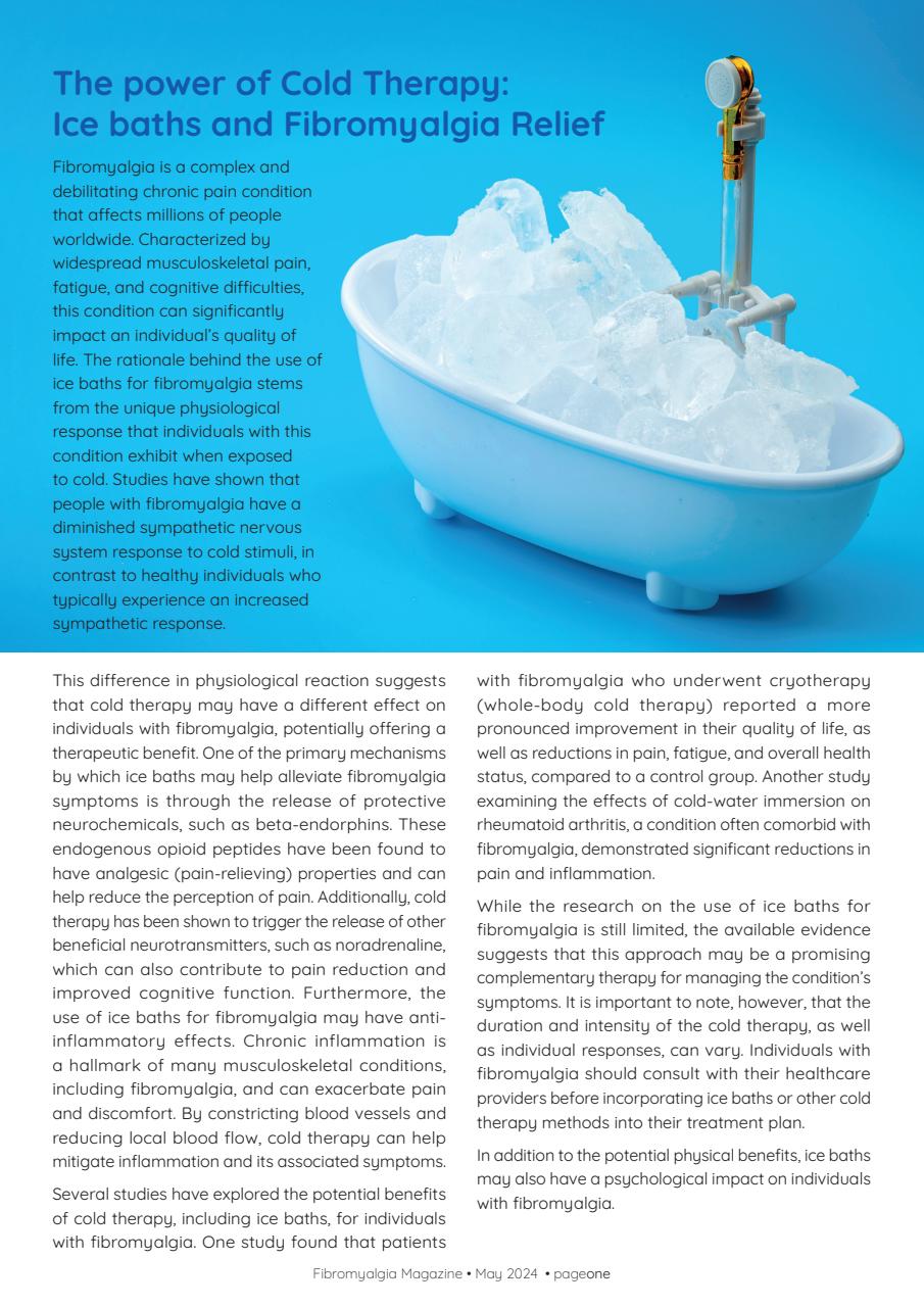 Fibromyalgia Magazine Preview Pages