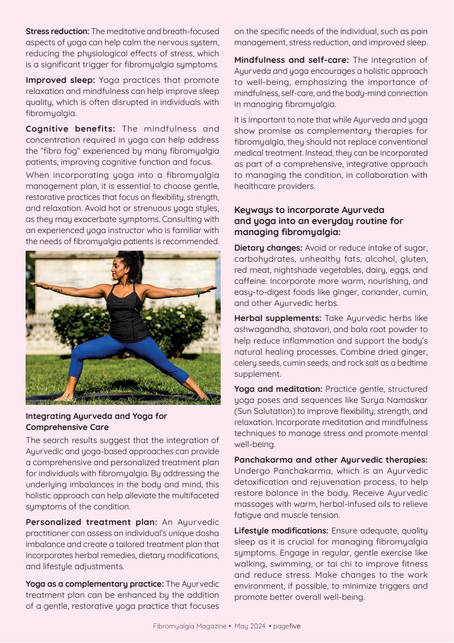 Fibromyalgia Magazine Preview Pages