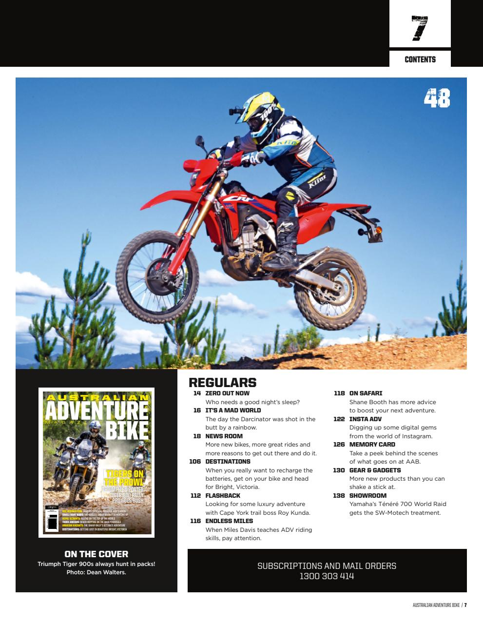 Australian Adventure Bike Preview Pages