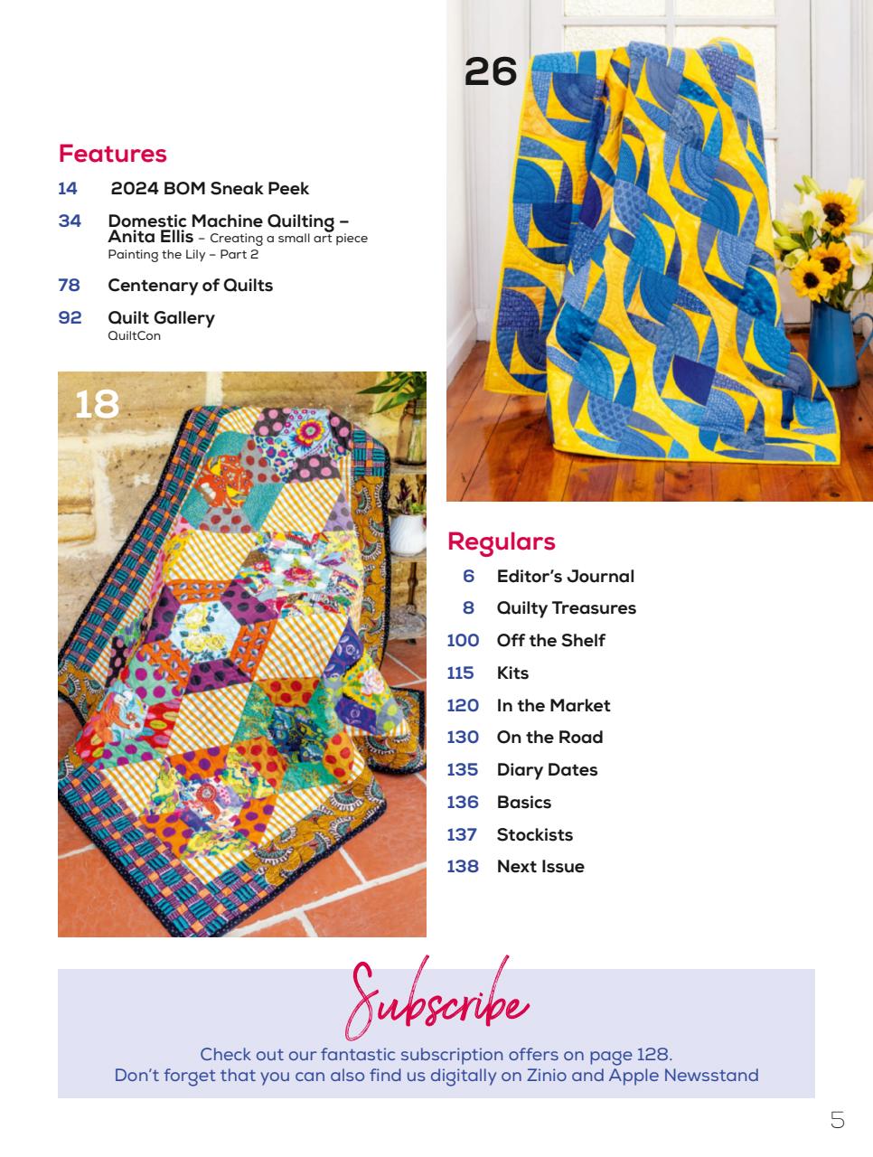 Quilters Companion Preview Pages