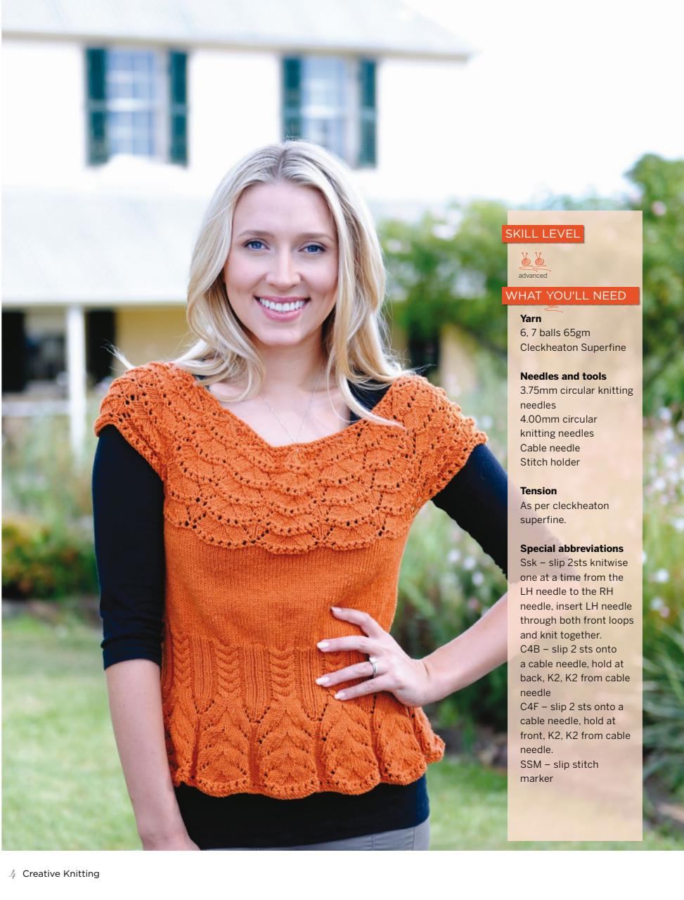 Creative Knitting Preview Pages