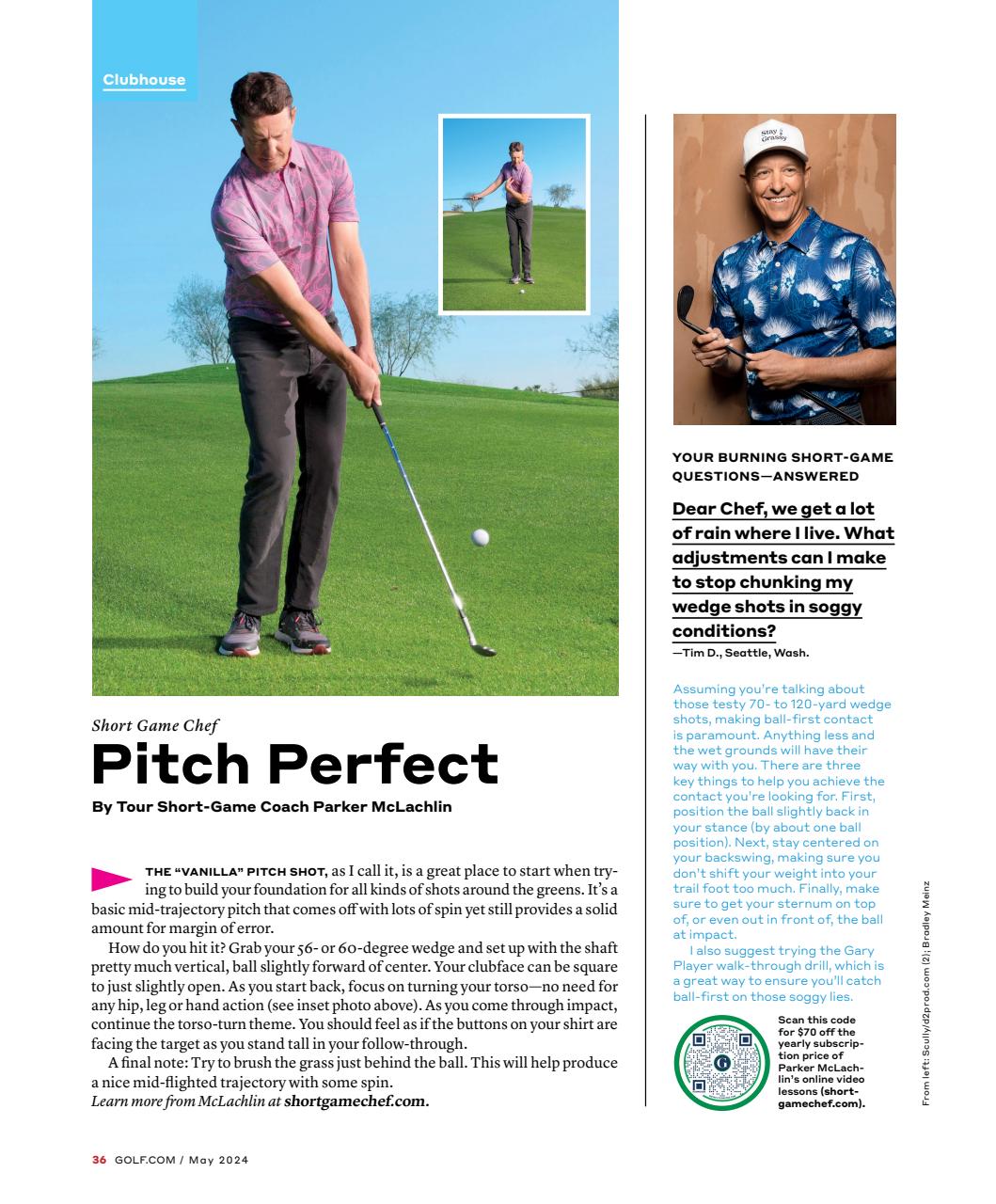 Golf Magazine Preview Pages