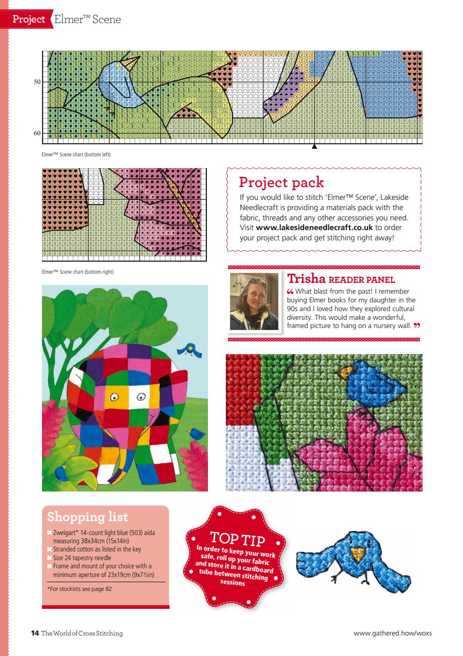 The World of Cross Stitching Preview Pages