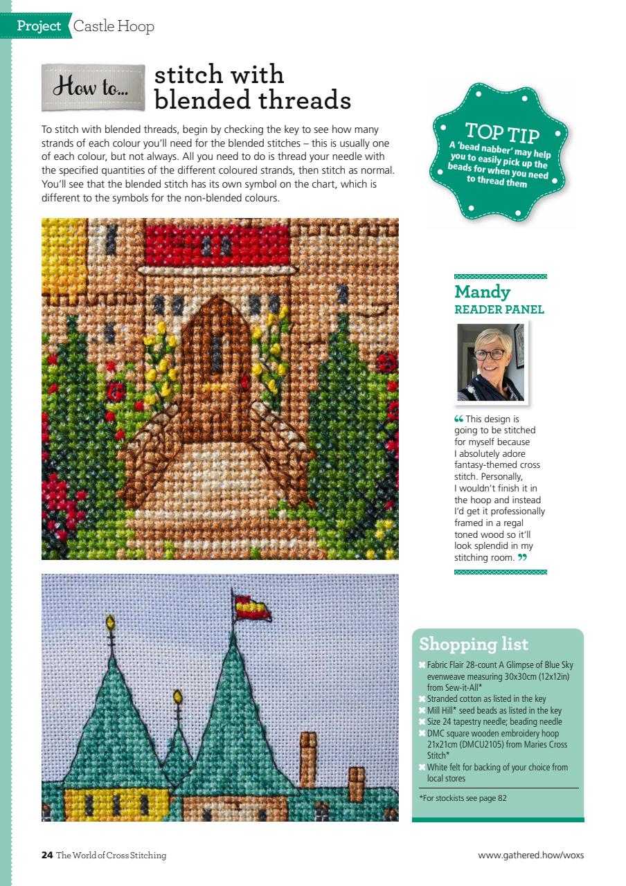 The World of Cross Stitching Preview Pages