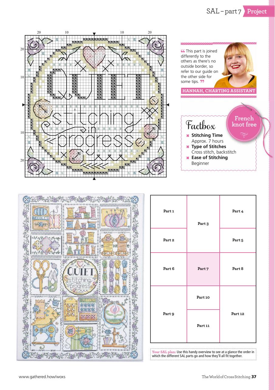 The World of Cross Stitching Preview Pages