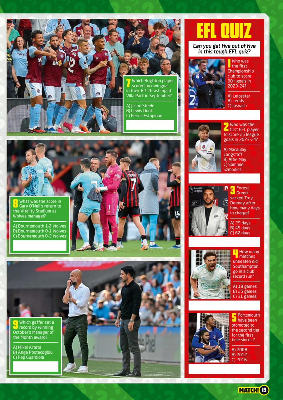 Match Preview Pages