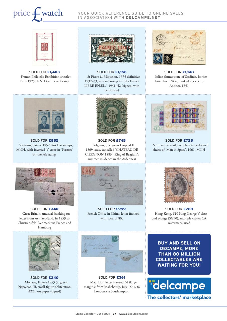 Stamp Collector Preview Pages