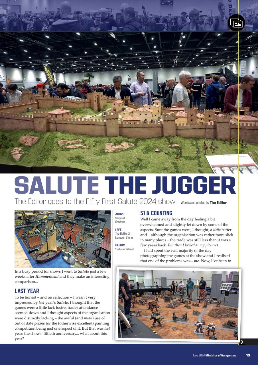 Miniature Wargames Preview Pages