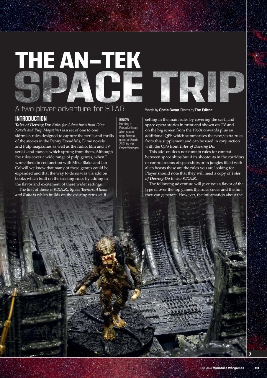Miniature Wargames Preview Pages