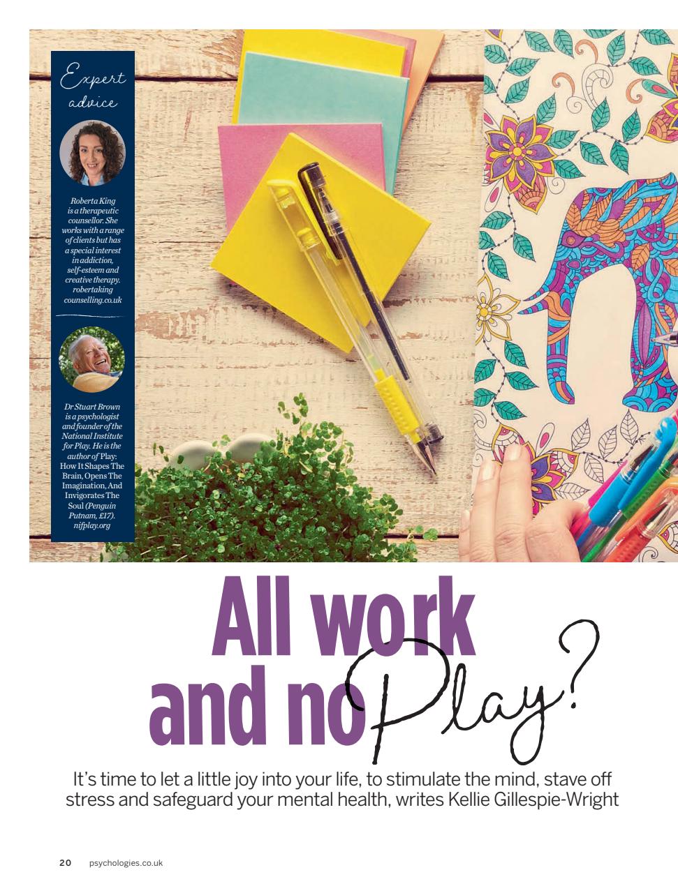 Psychologies Preview Pages