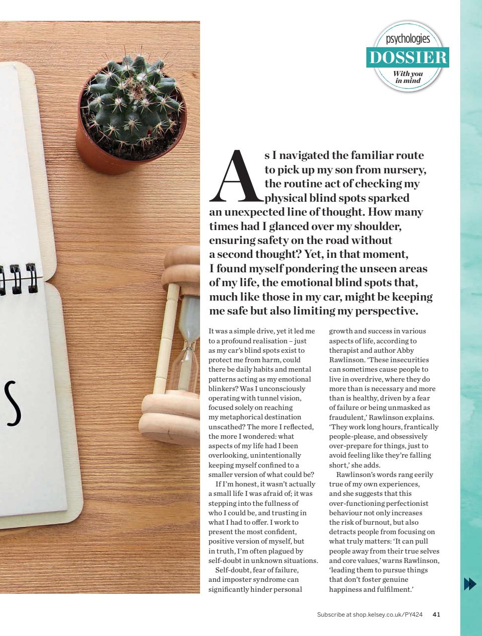 Psychologies Preview Pages