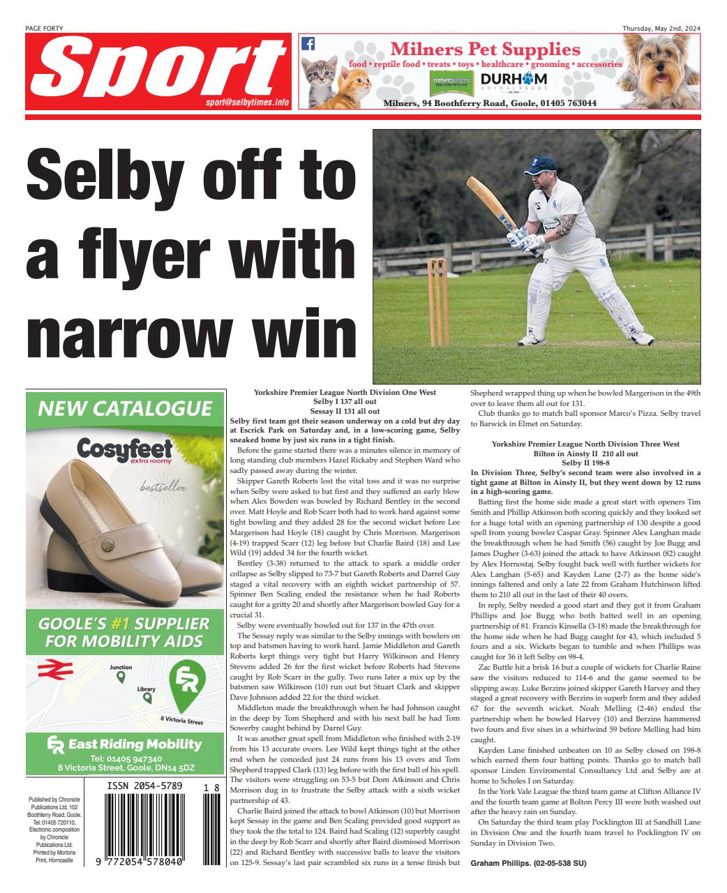 Selby Times Preview Pages