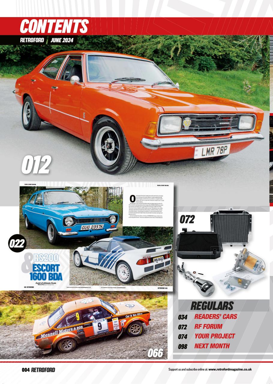 Retro Ford Preview Pages