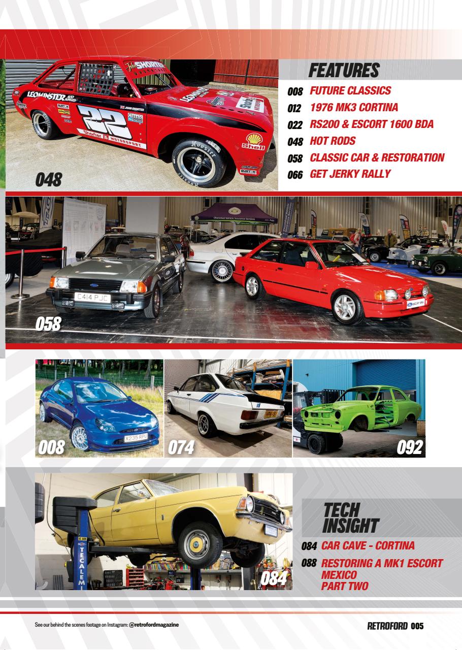 Retro Ford Preview Pages