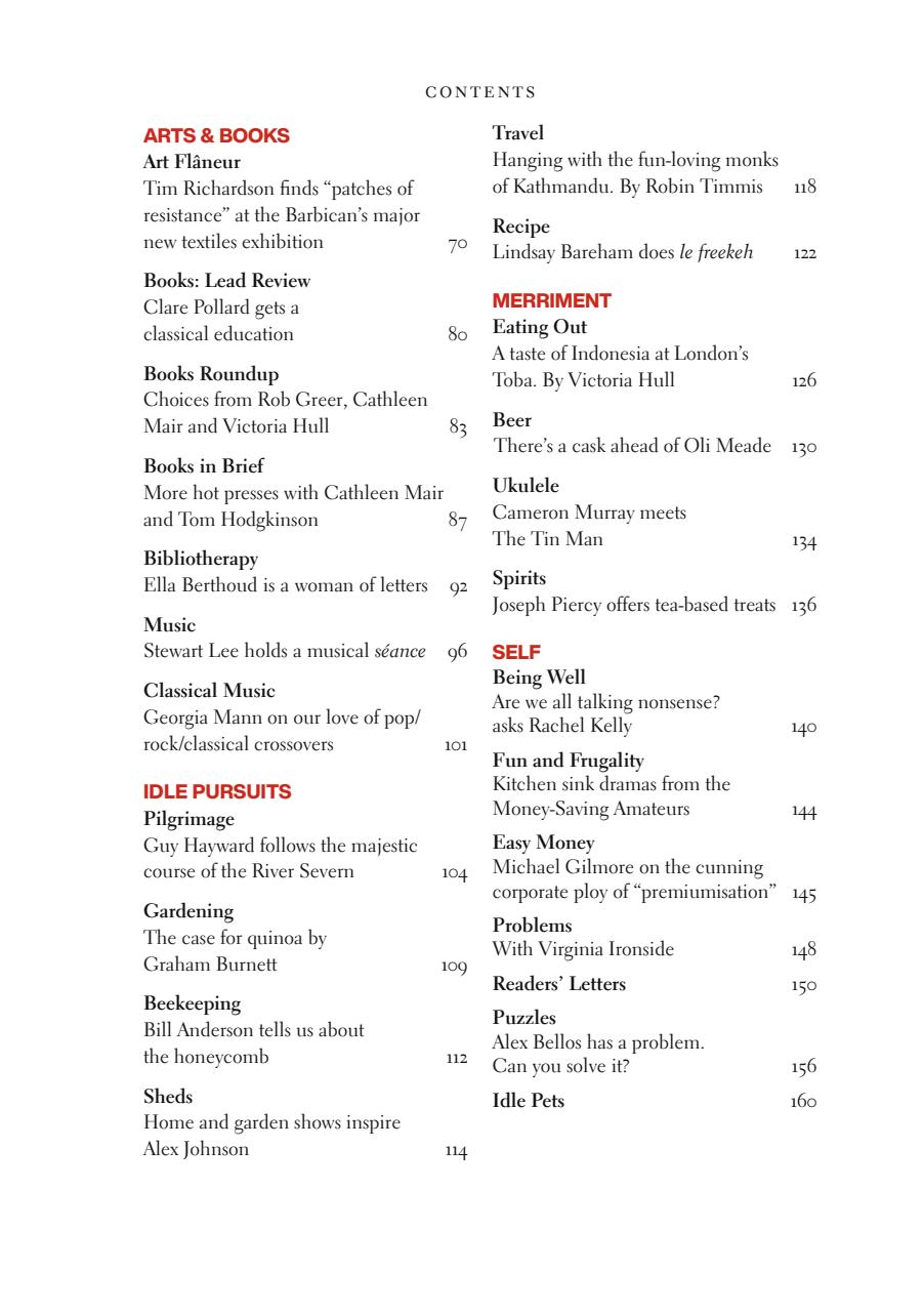 The Idler Magazine Preview Pages