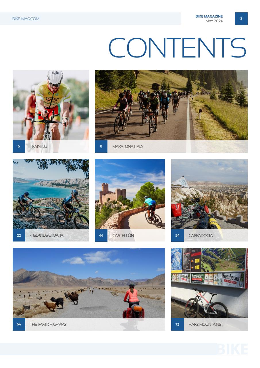 BIKE Magazine Preview Pages