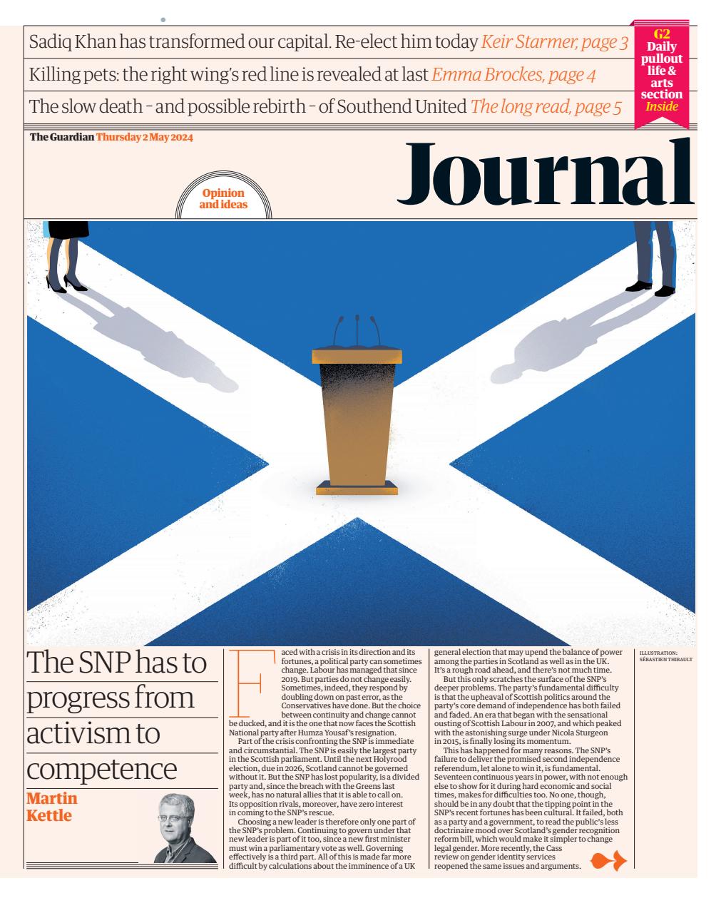 The Guardian Newspaper Preview Pages