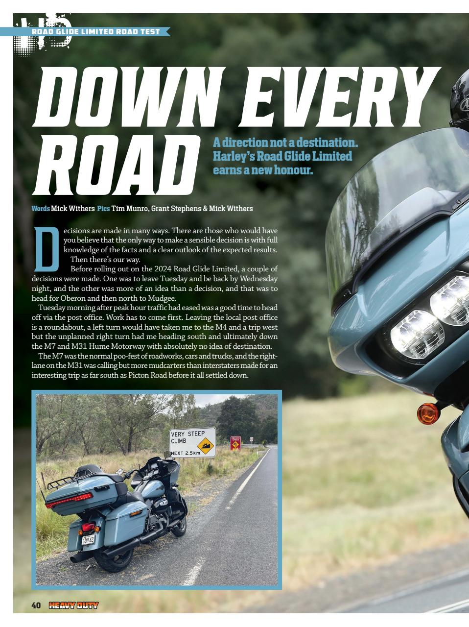 Heavy Duty Preview Pages