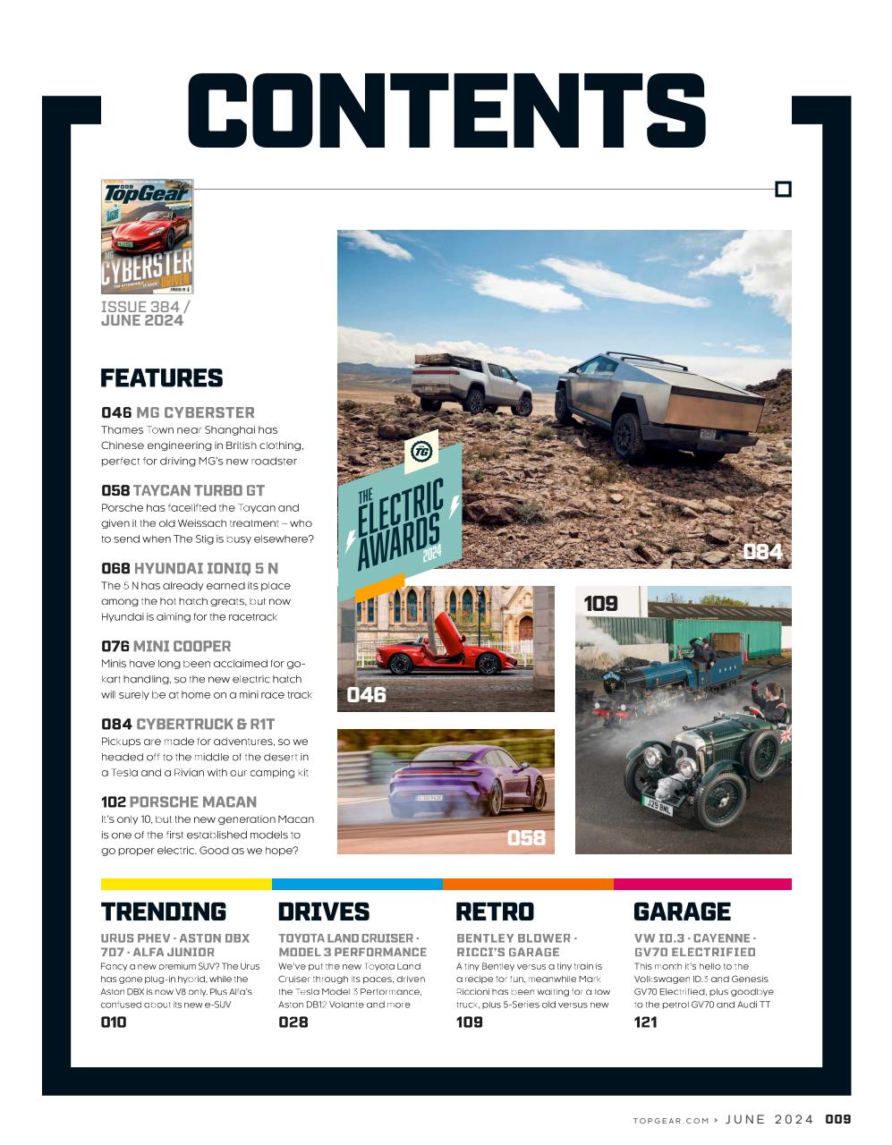 BBC Top Gear Magazine Preview Pages