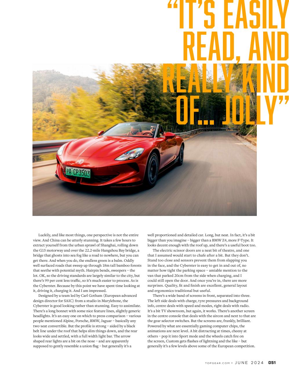 BBC Top Gear Magazine Preview Pages
