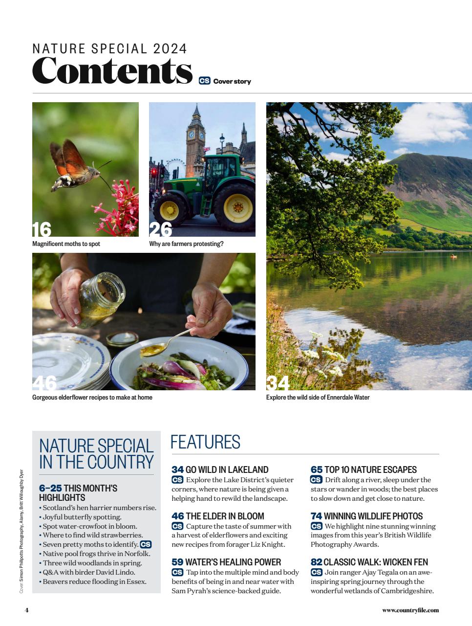 BBC Countryfile Magazine Preview Pages