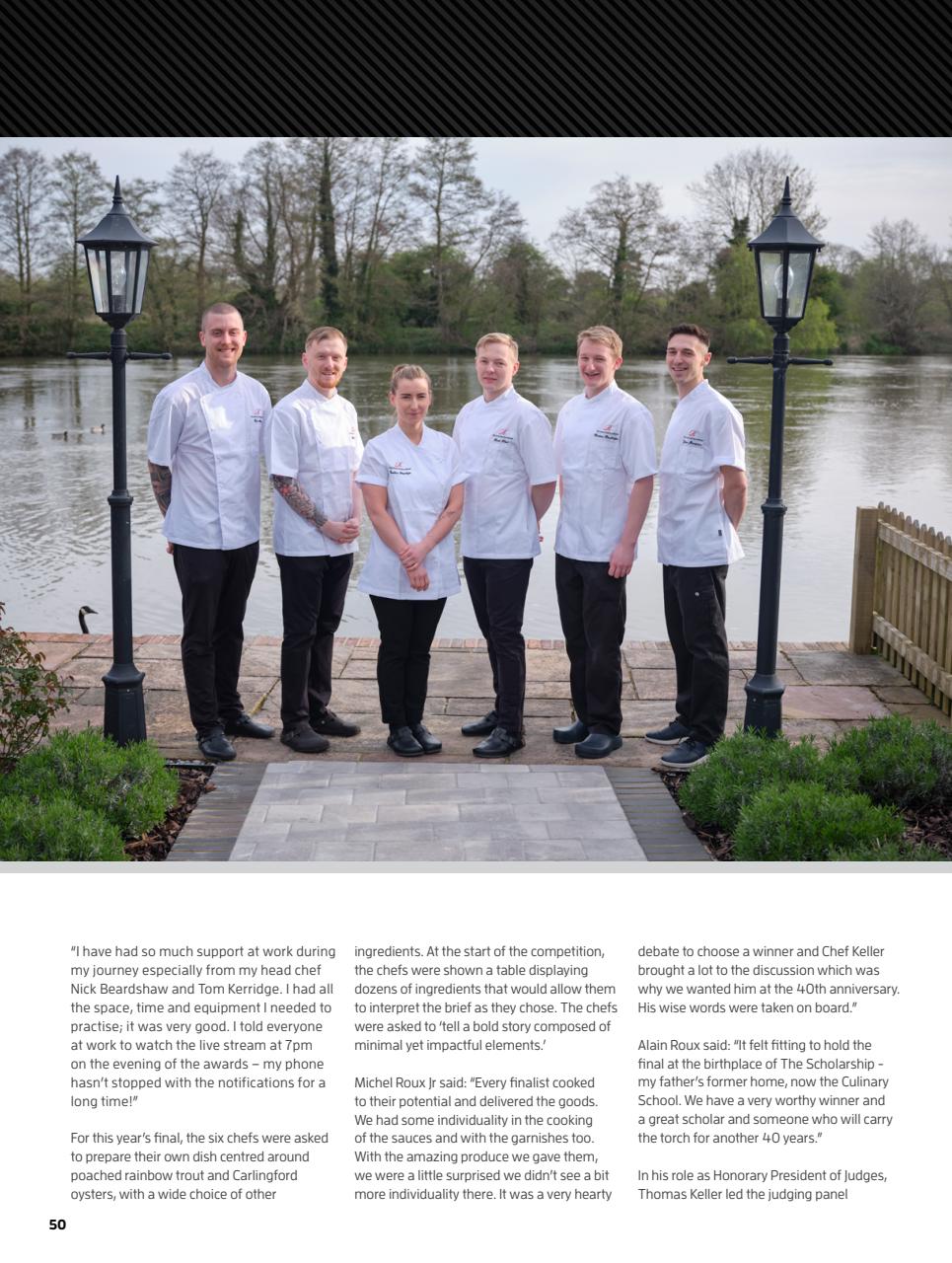 Chef & Restaurant Magazine Preview Pages