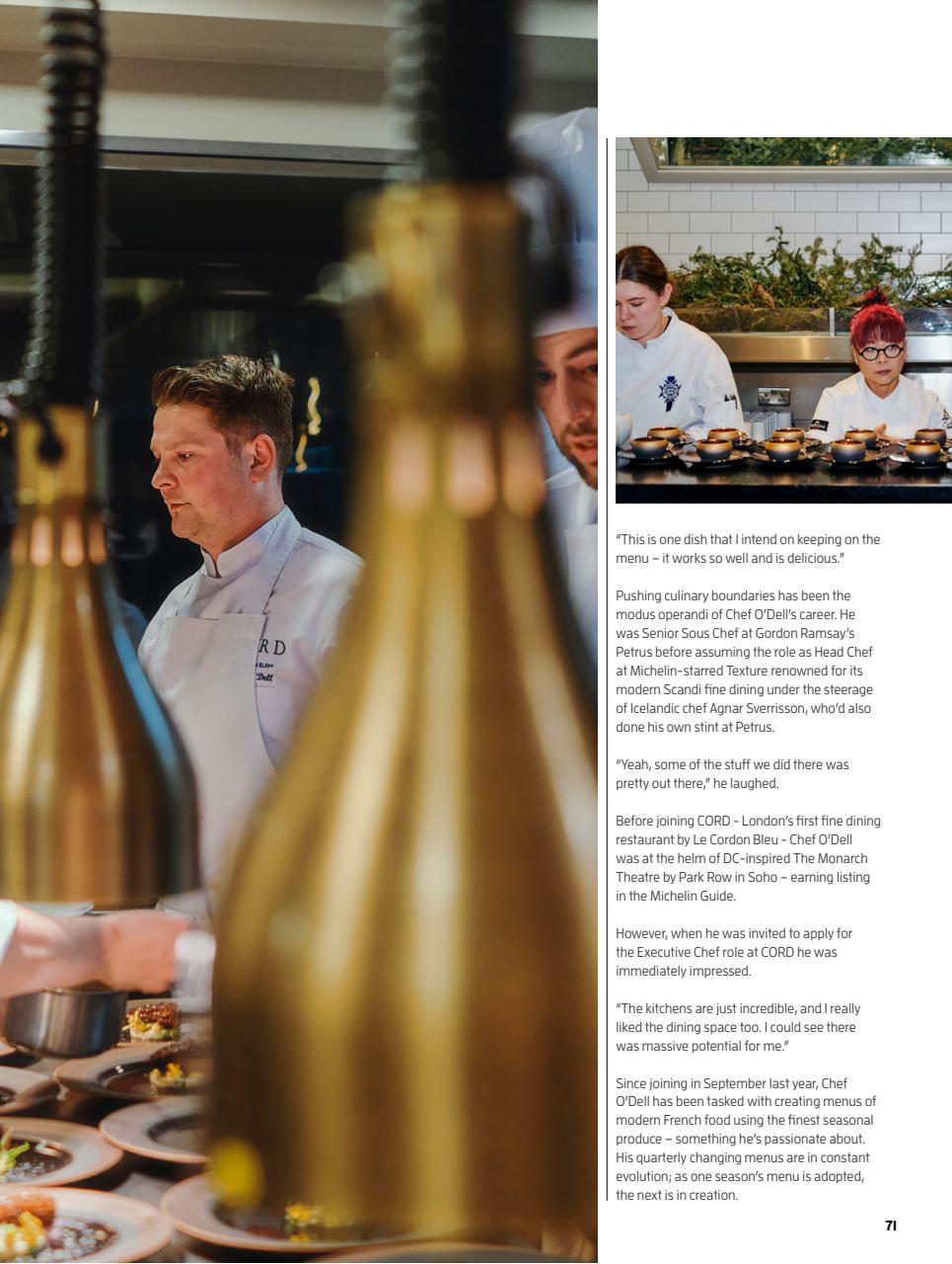 Chef & Restaurant Magazine Preview Pages