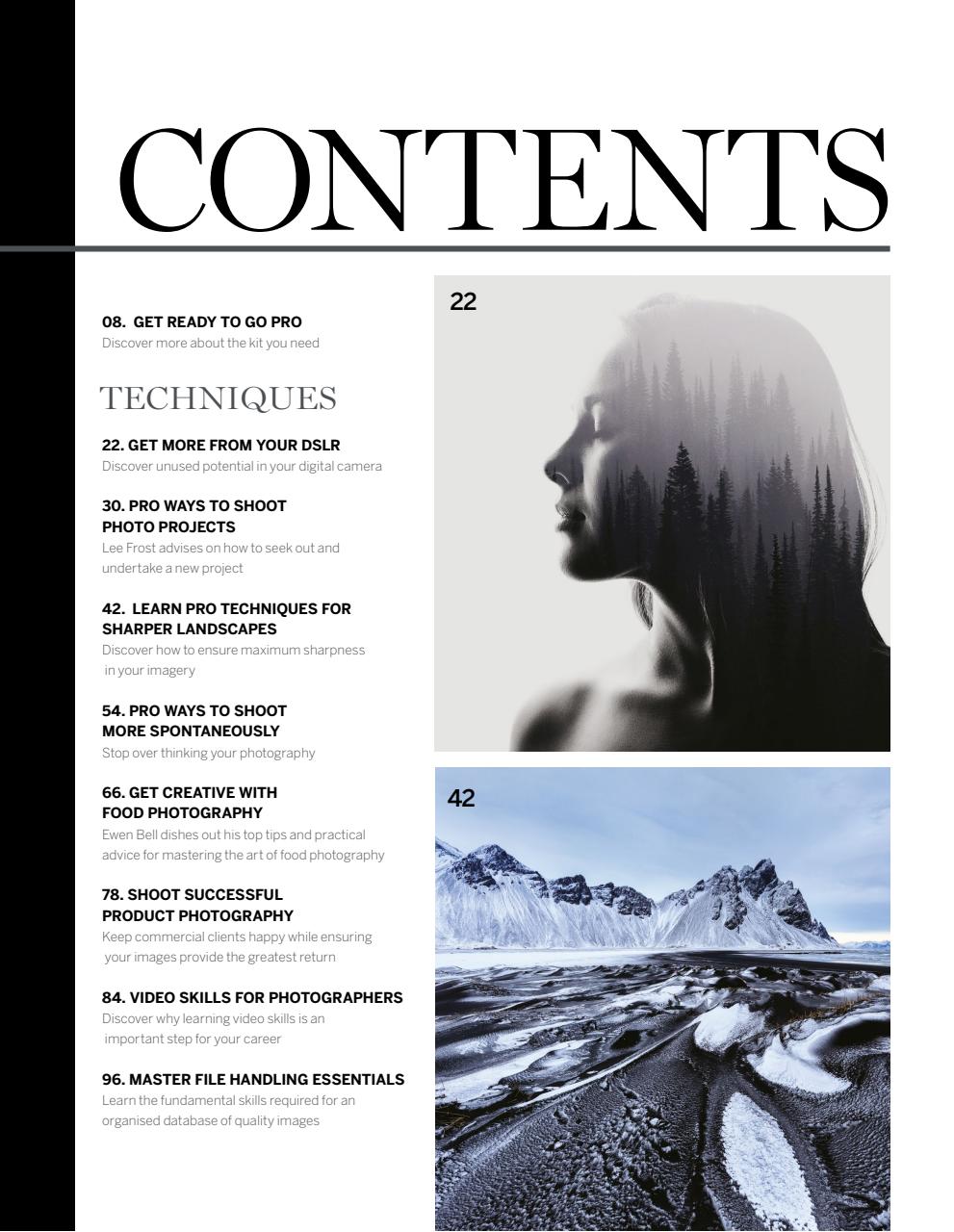 Photography Bookazine Preview Pages