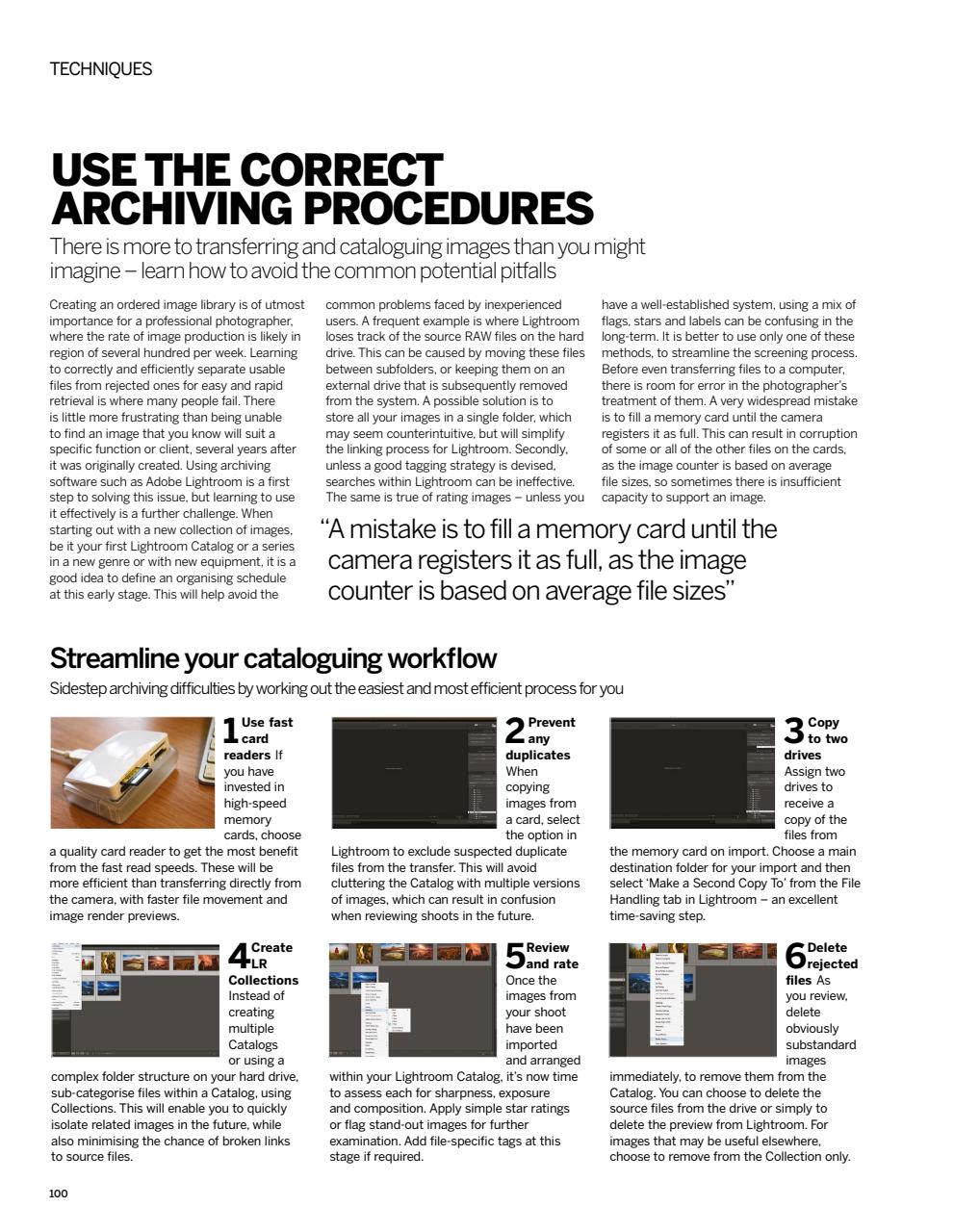 Photography Bookazine Preview Pages