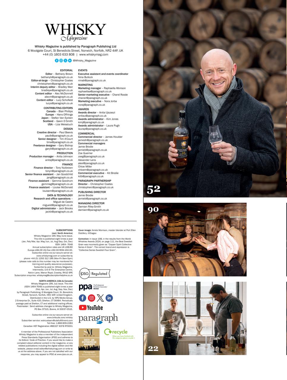 Whisky Magazine Preview Pages