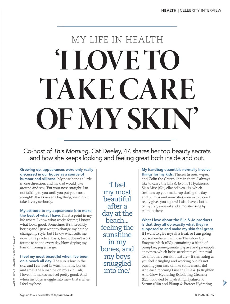 Top Sante Preview Pages