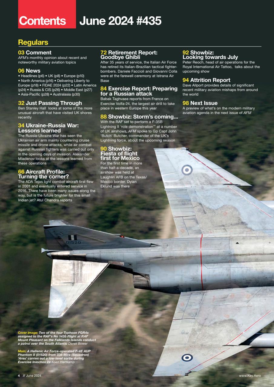 AirForces Monthly Preview Pages