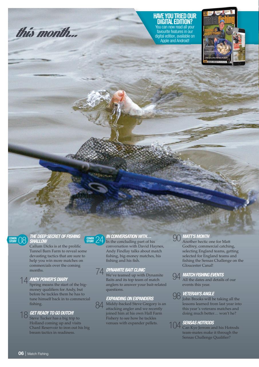 Match Fishing Preview Pages