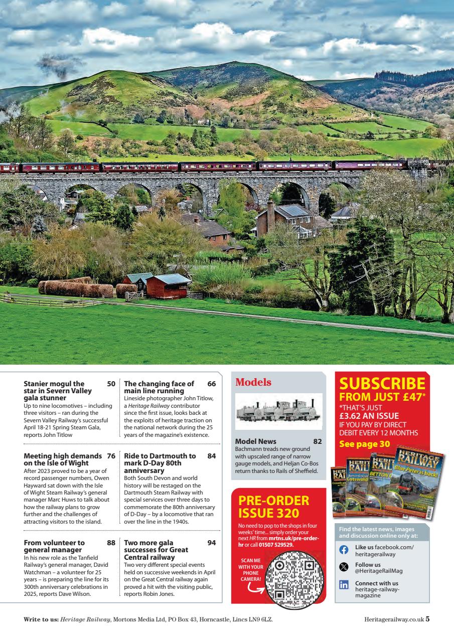 Heritage Railway Preview Pages