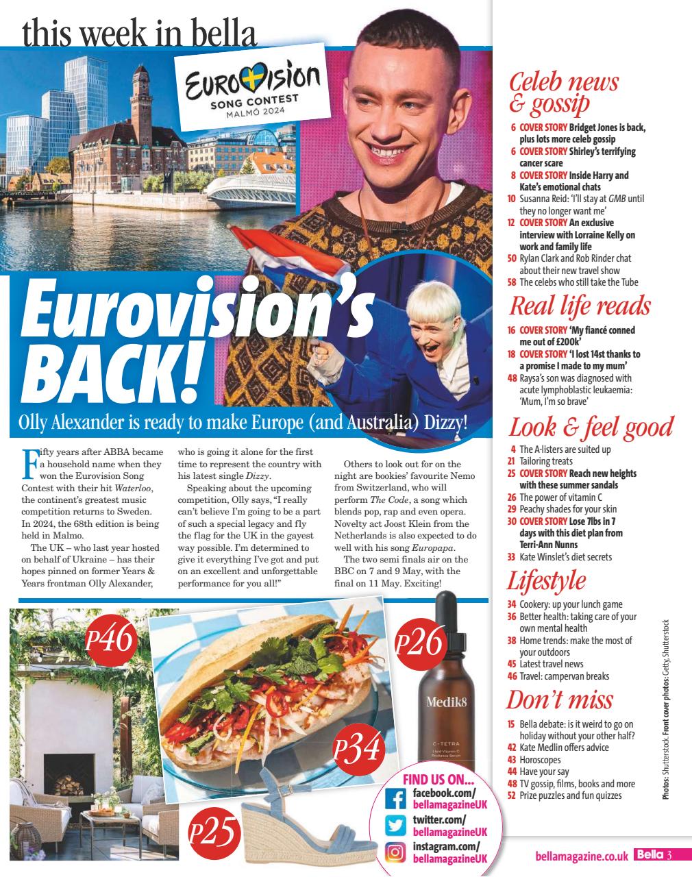 Bella Magazine Preview Pages