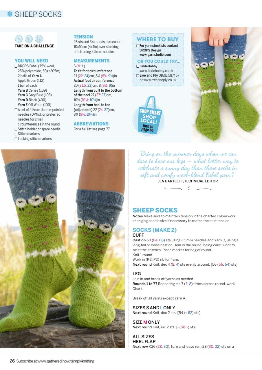 Simply Knitting Preview Pages