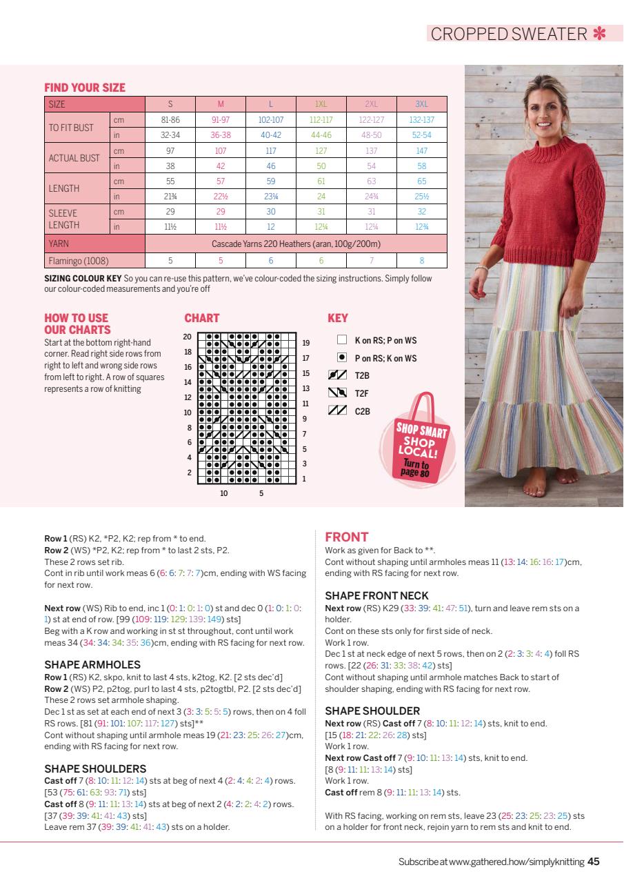 Simply Knitting Preview Pages