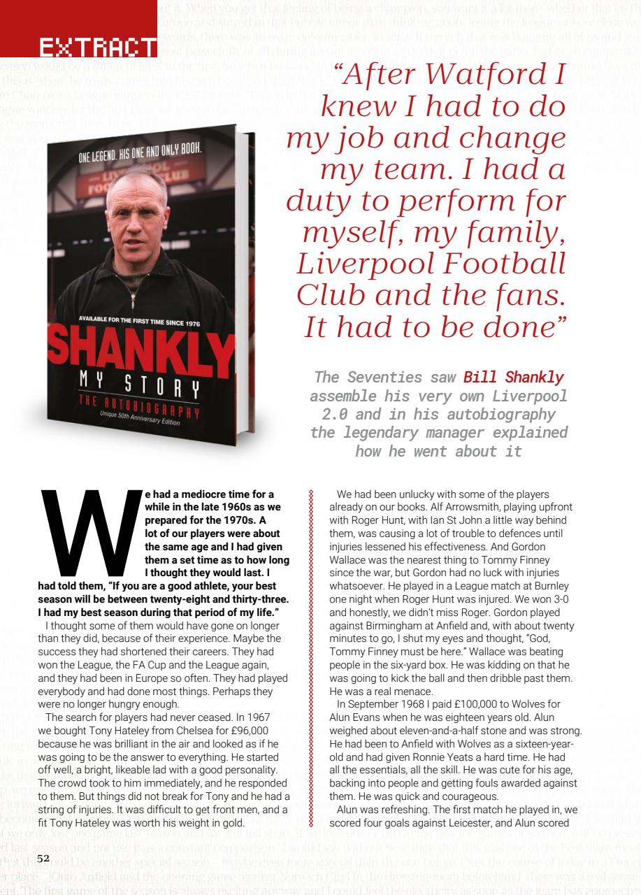 Liverpool FC Programmes Preview Pages