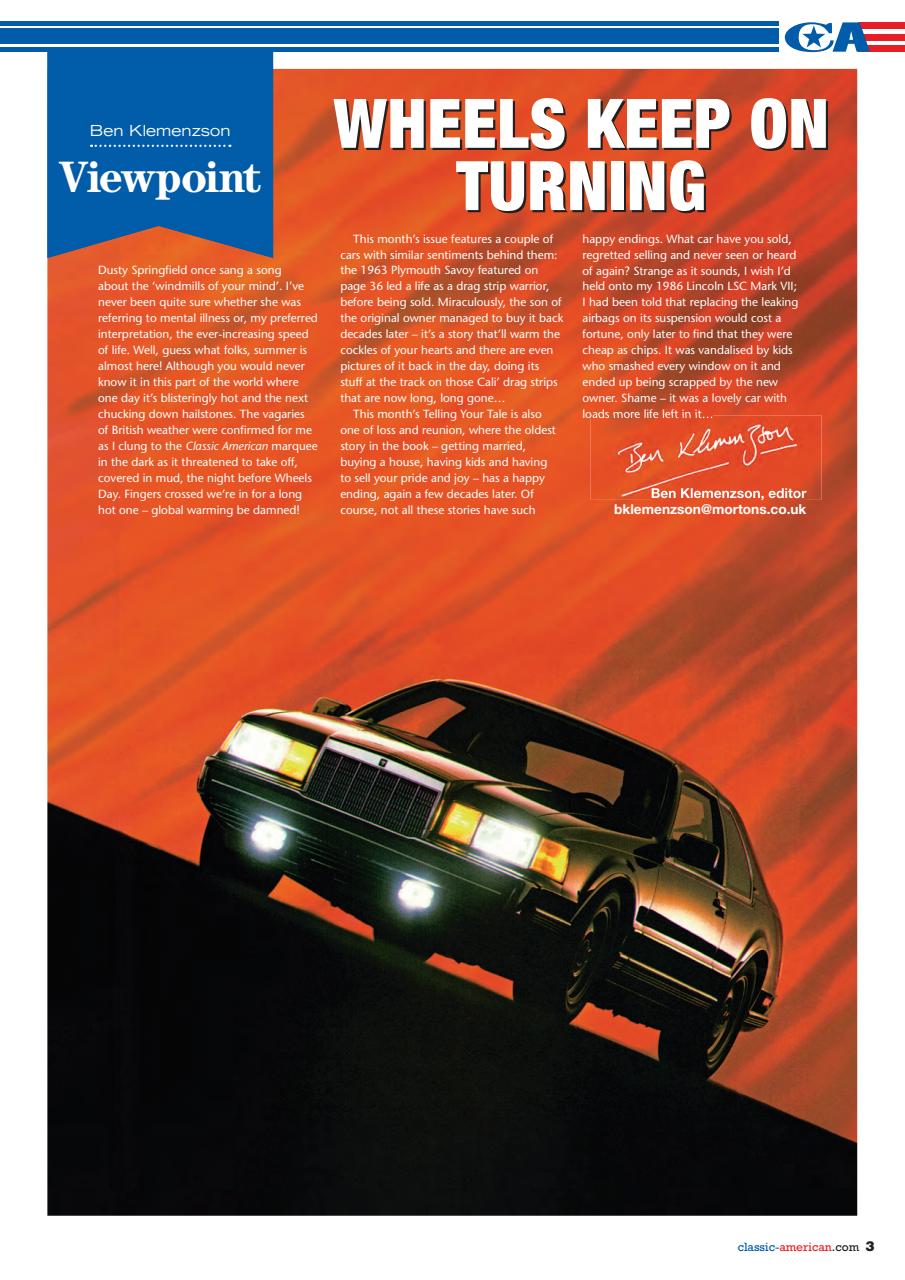 Classic American Magazine Preview Pages