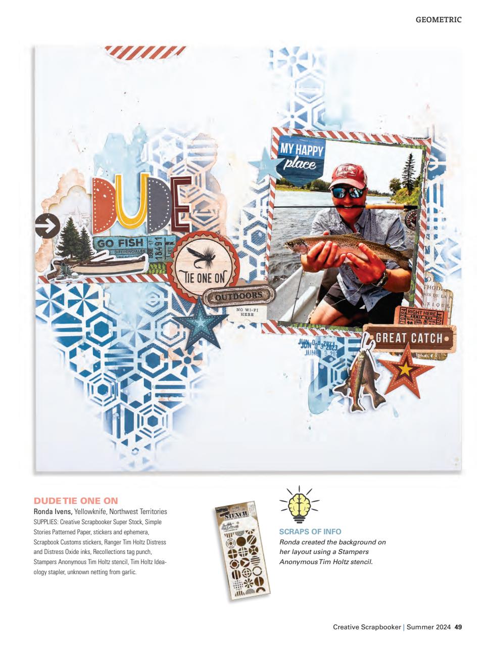 Creative Scrapbooker Preview Pages