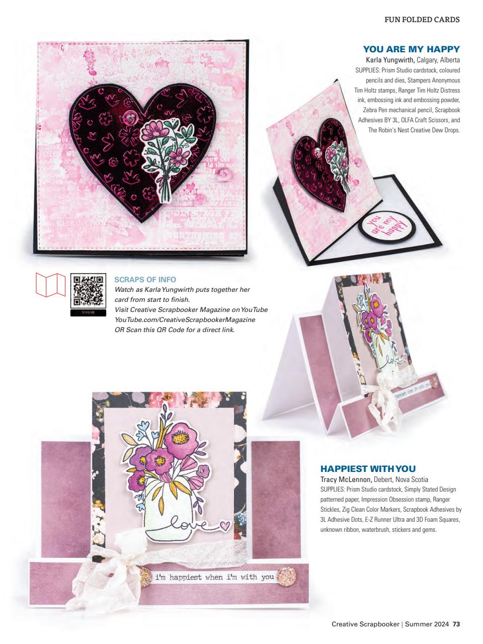 Creative Scrapbooker Preview Pages