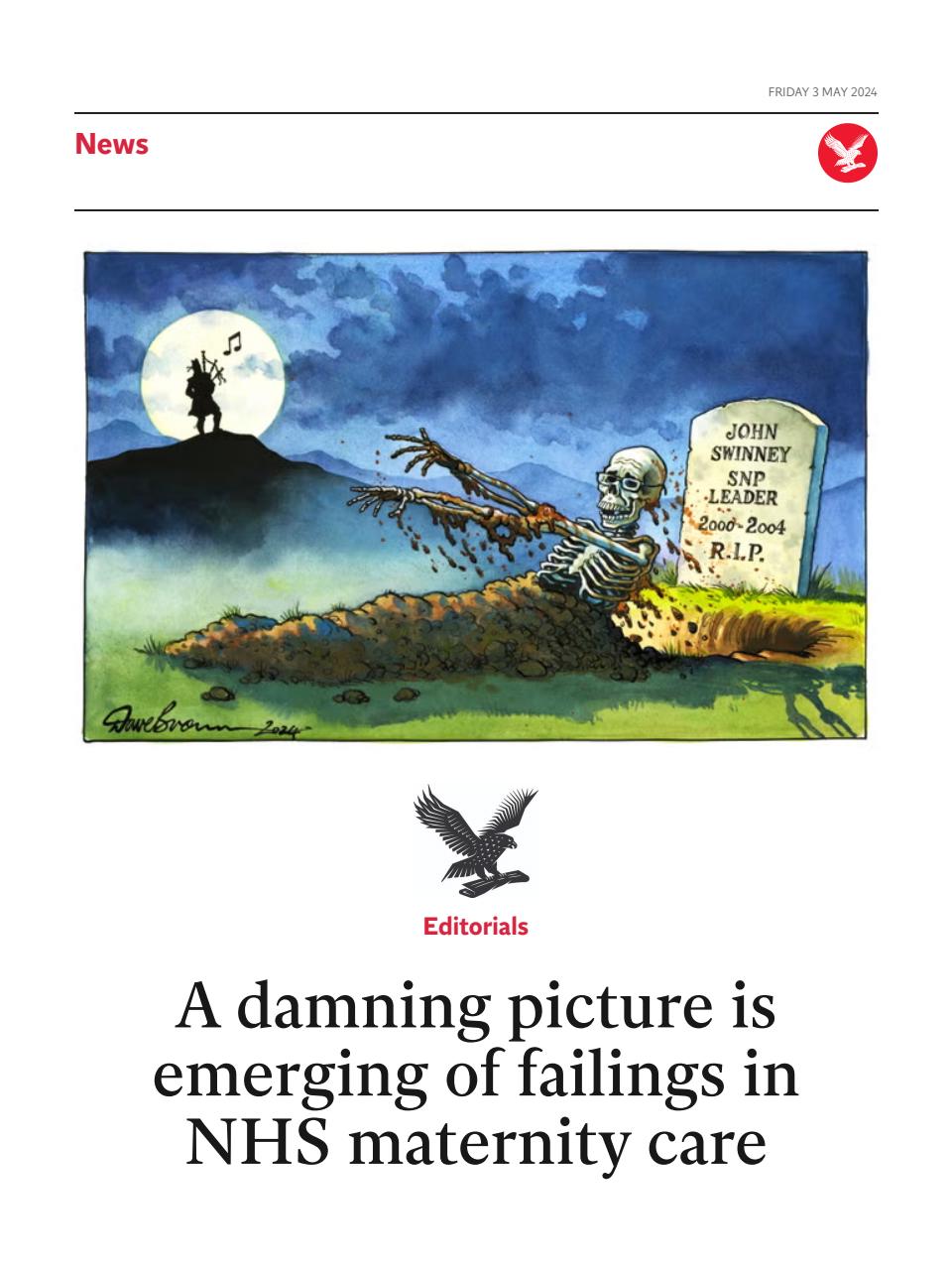The Independent Daily Edition Newspaper Preview Pages
