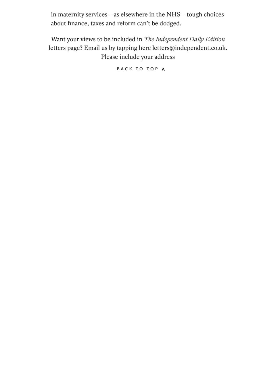 The Independent Daily Edition Newspaper Preview Pages