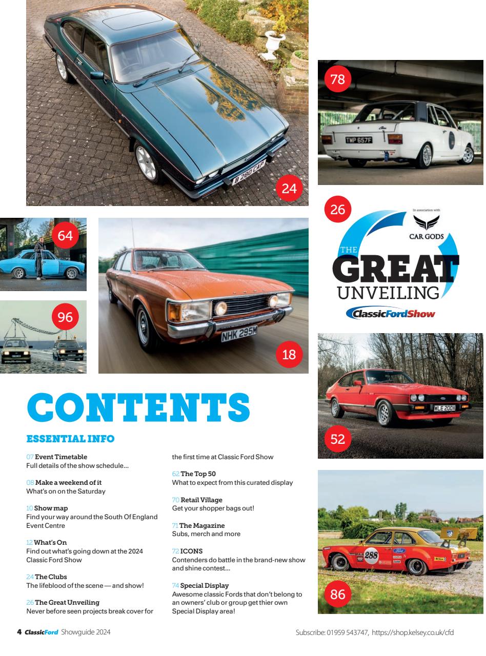 Classic Ford Preview Pages