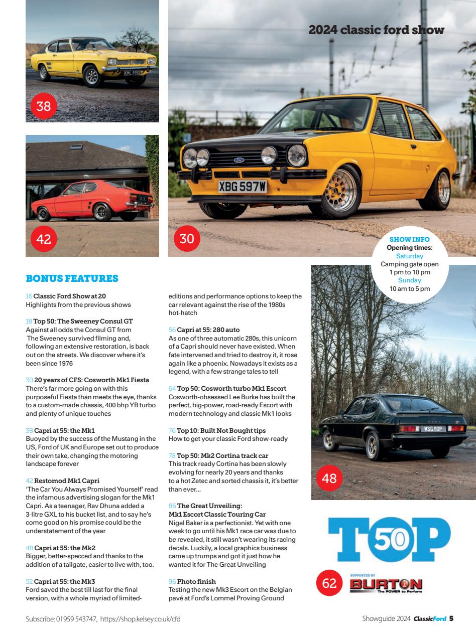 Classic Ford Preview Pages